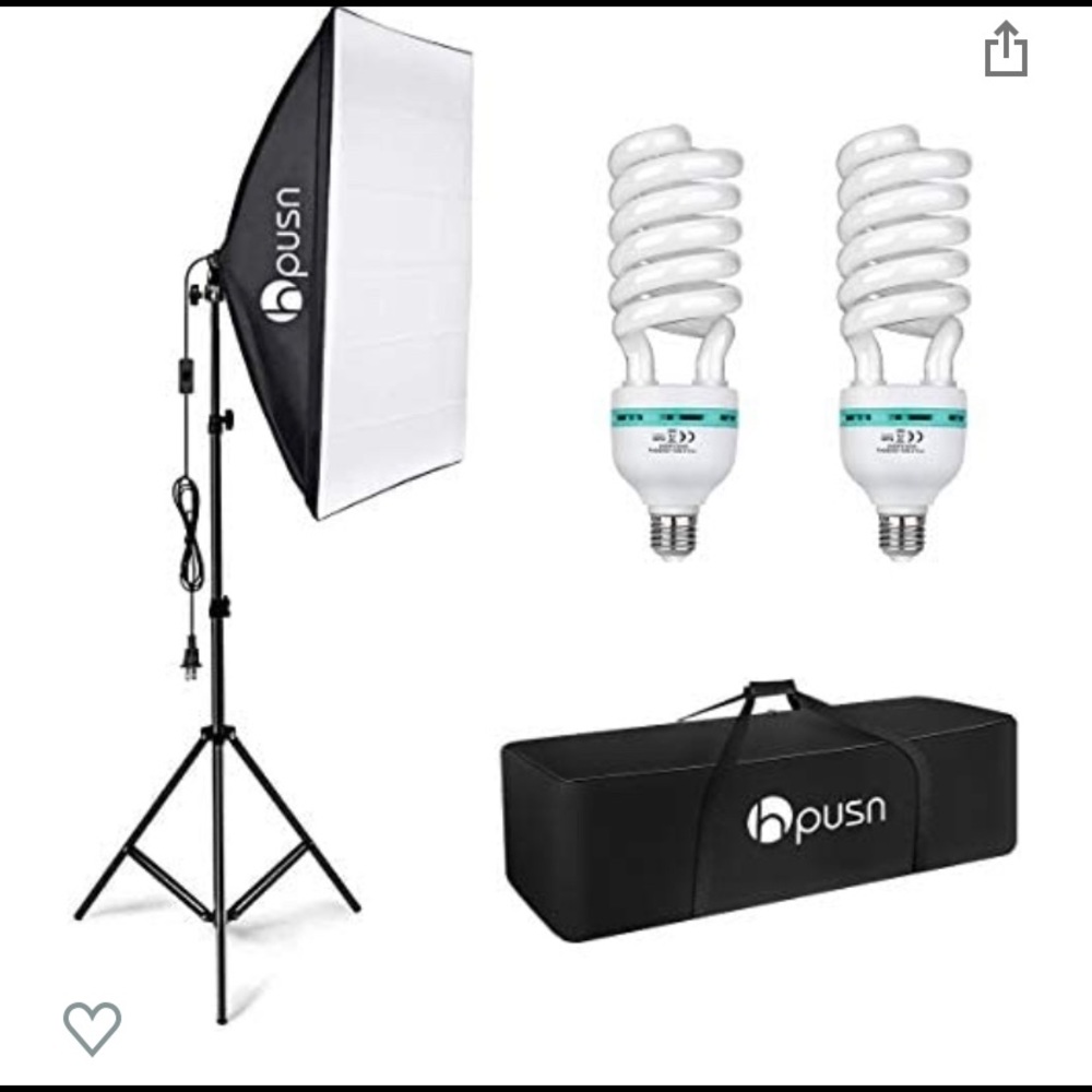 Soft box lighting